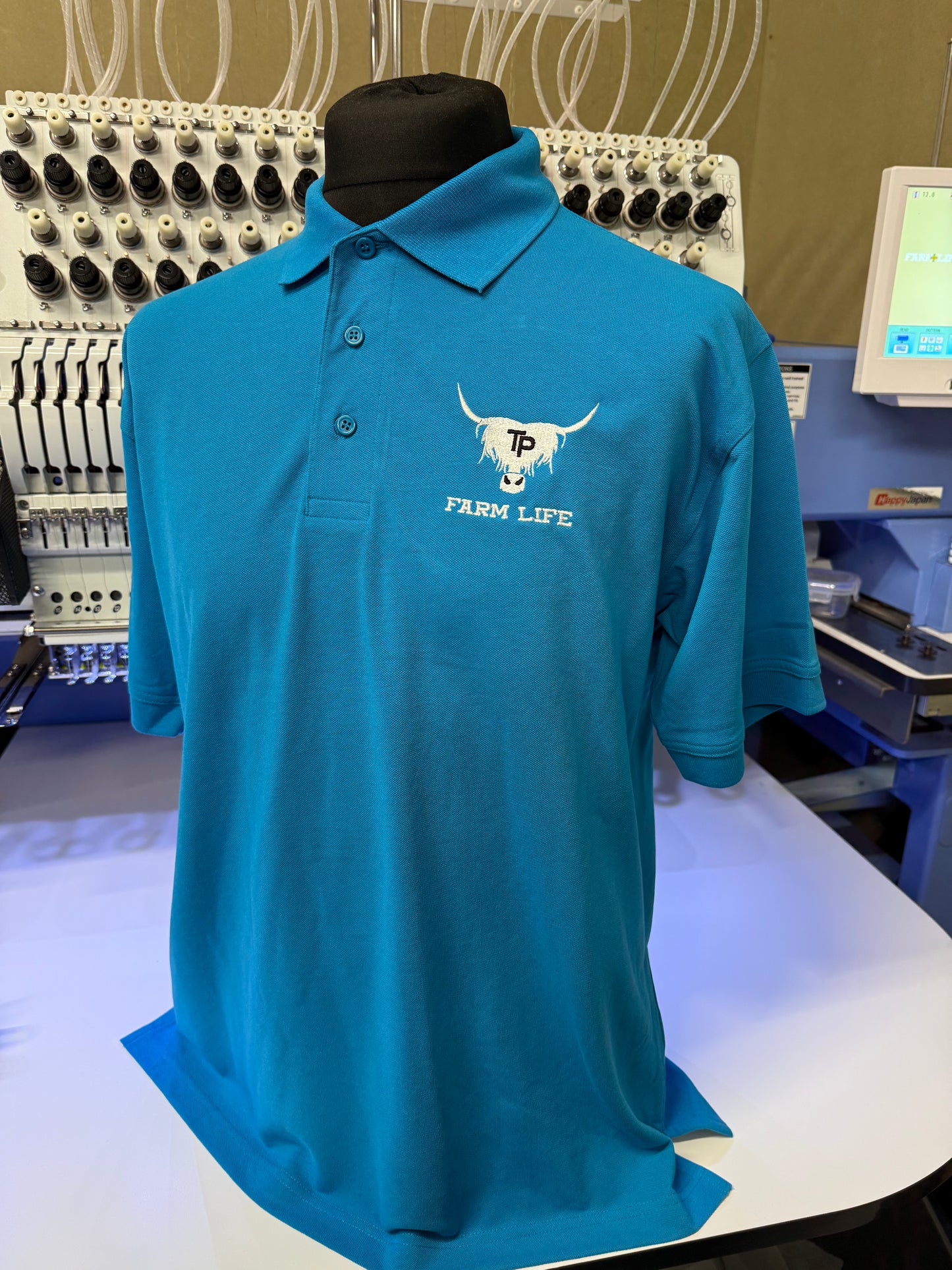 NEW TP Polo -turquiose