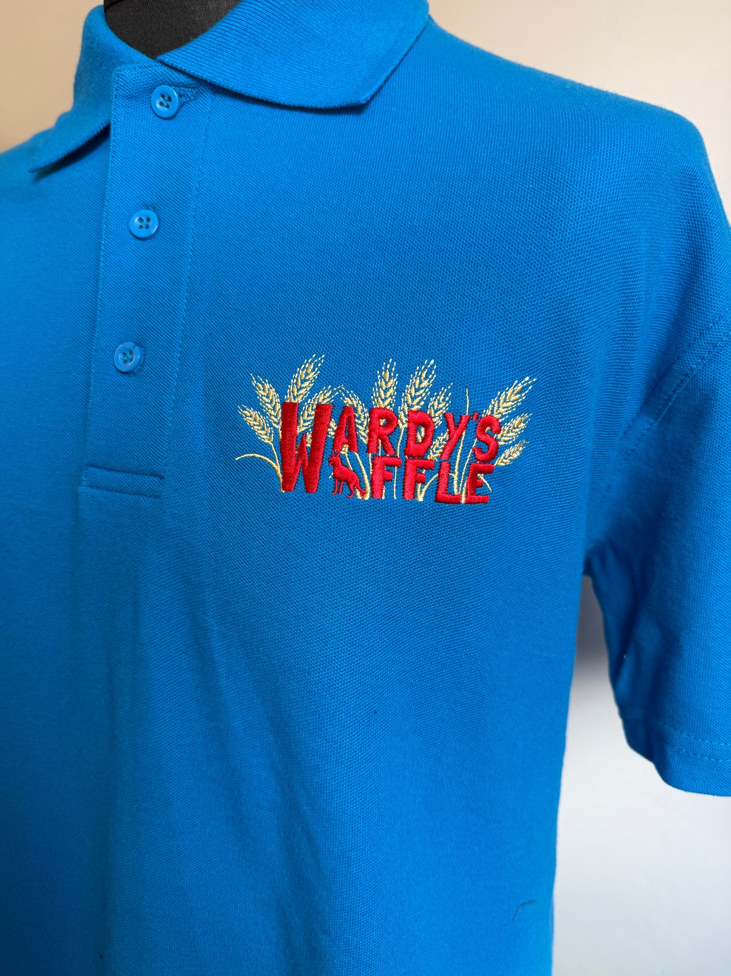Wardy's Waffle Mens Polo