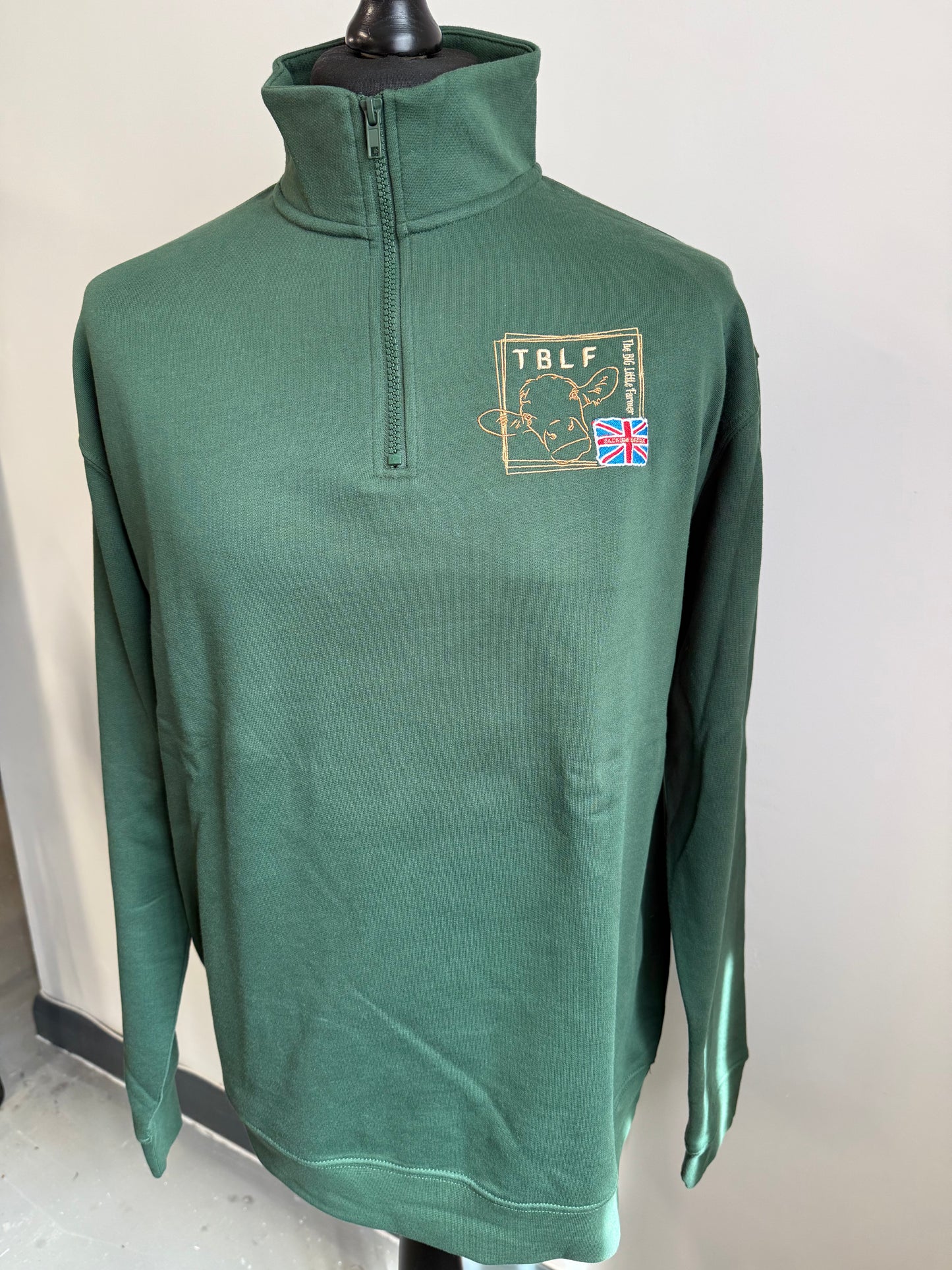 TBLF Zip Neck Sweatshirt