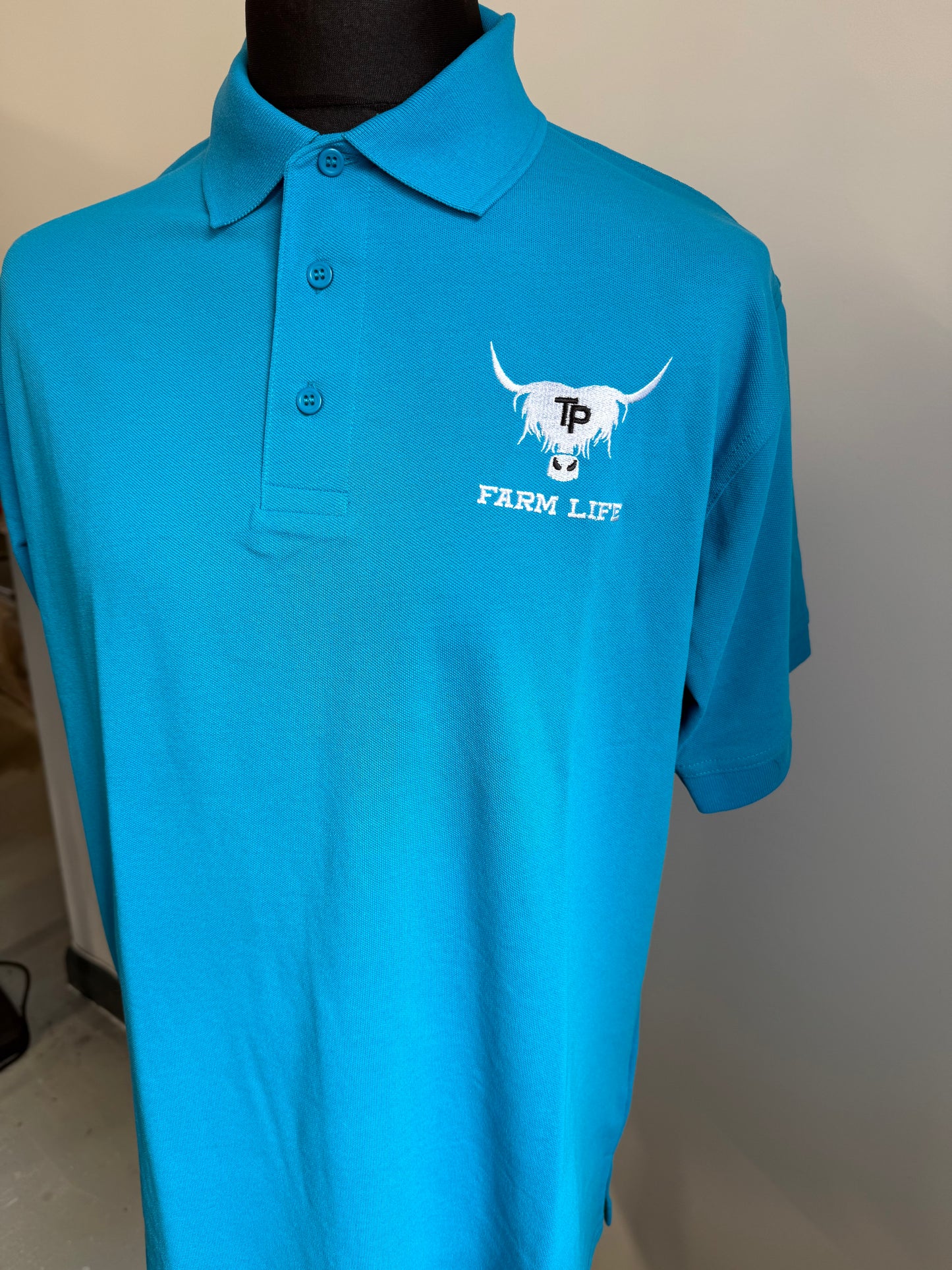 NEW TP Polo -turquiose