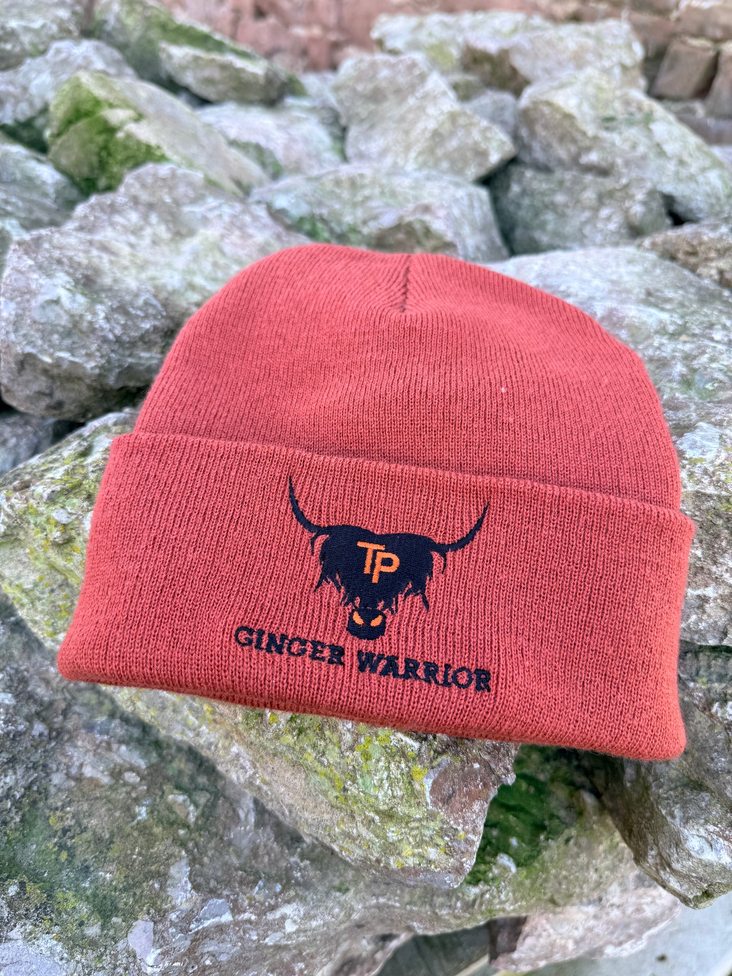 NEW Ginger Warrior Rust Beanie
