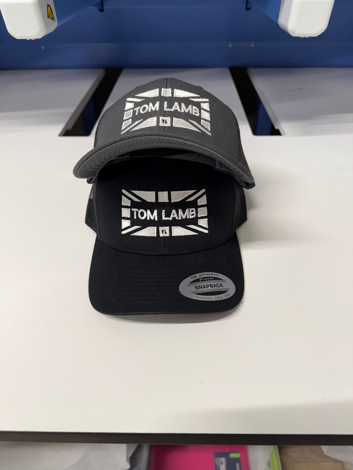 Tom Lamb Flag Cap - Grey