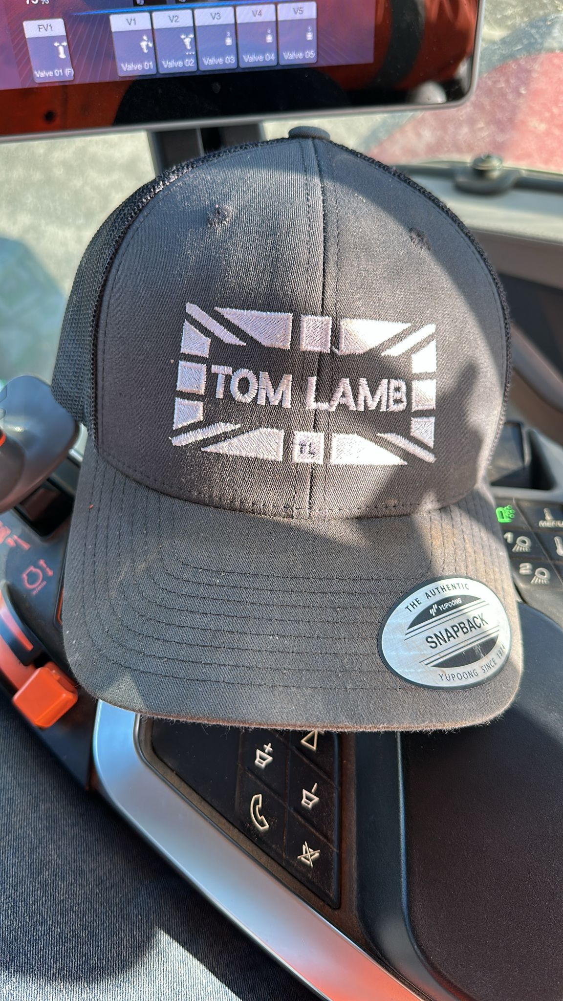 Tom Lamb Flag Cap - Grey