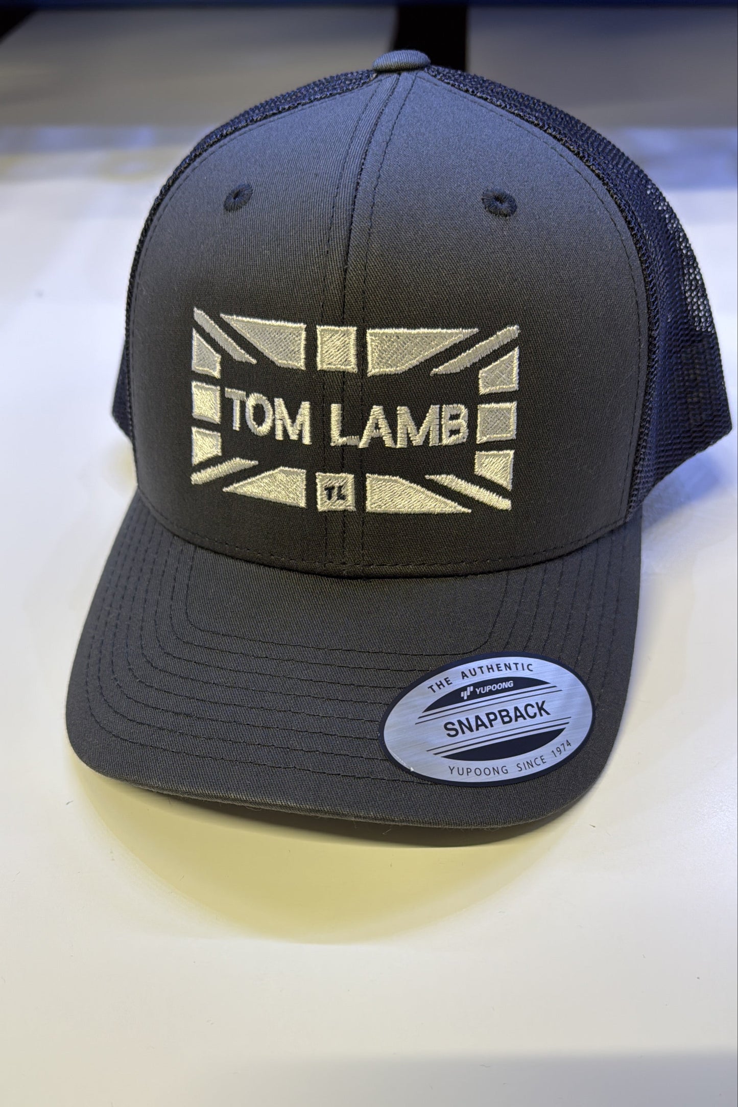 Tom Lamb Flag Cap - Grey