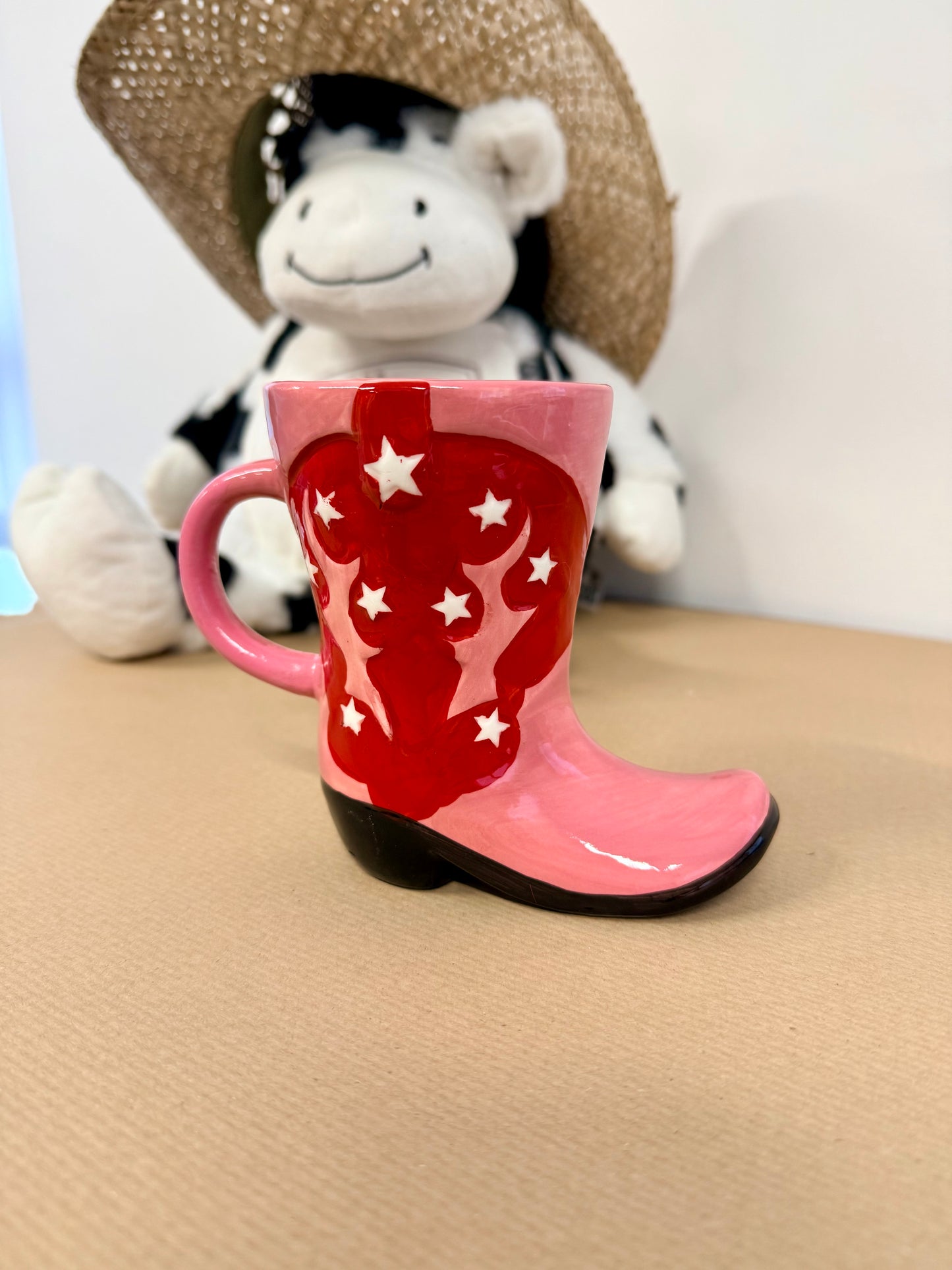 Cowboy Boot Shaped Mug