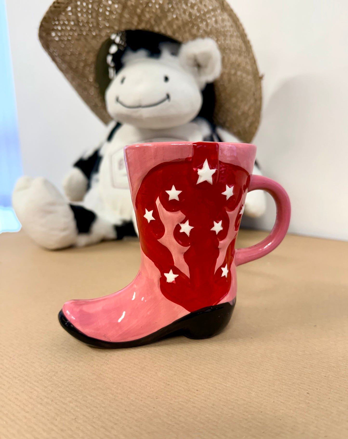 Cowboy Boot Shaped Mug
