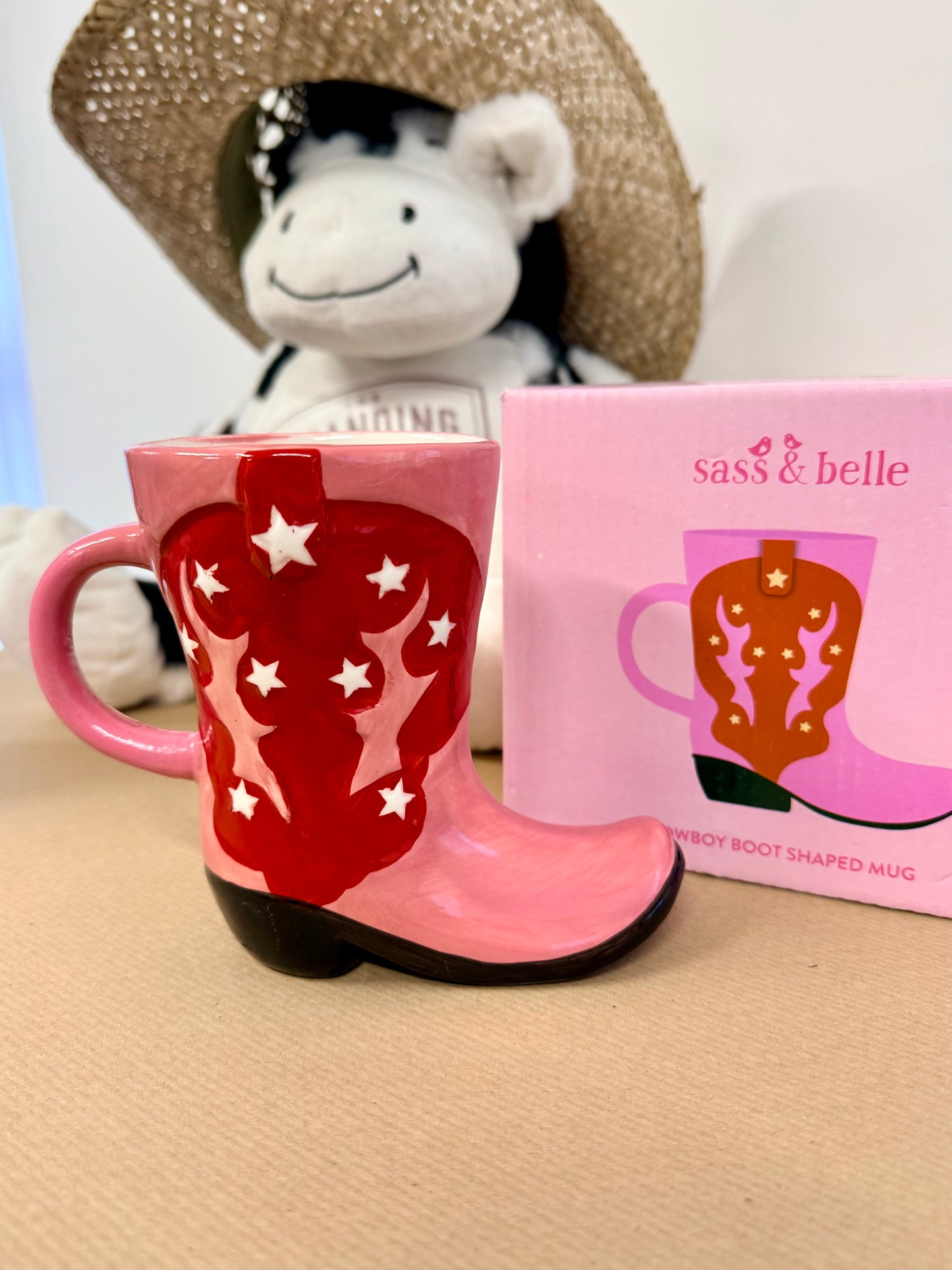 Cowboy Boot Shaped Mug