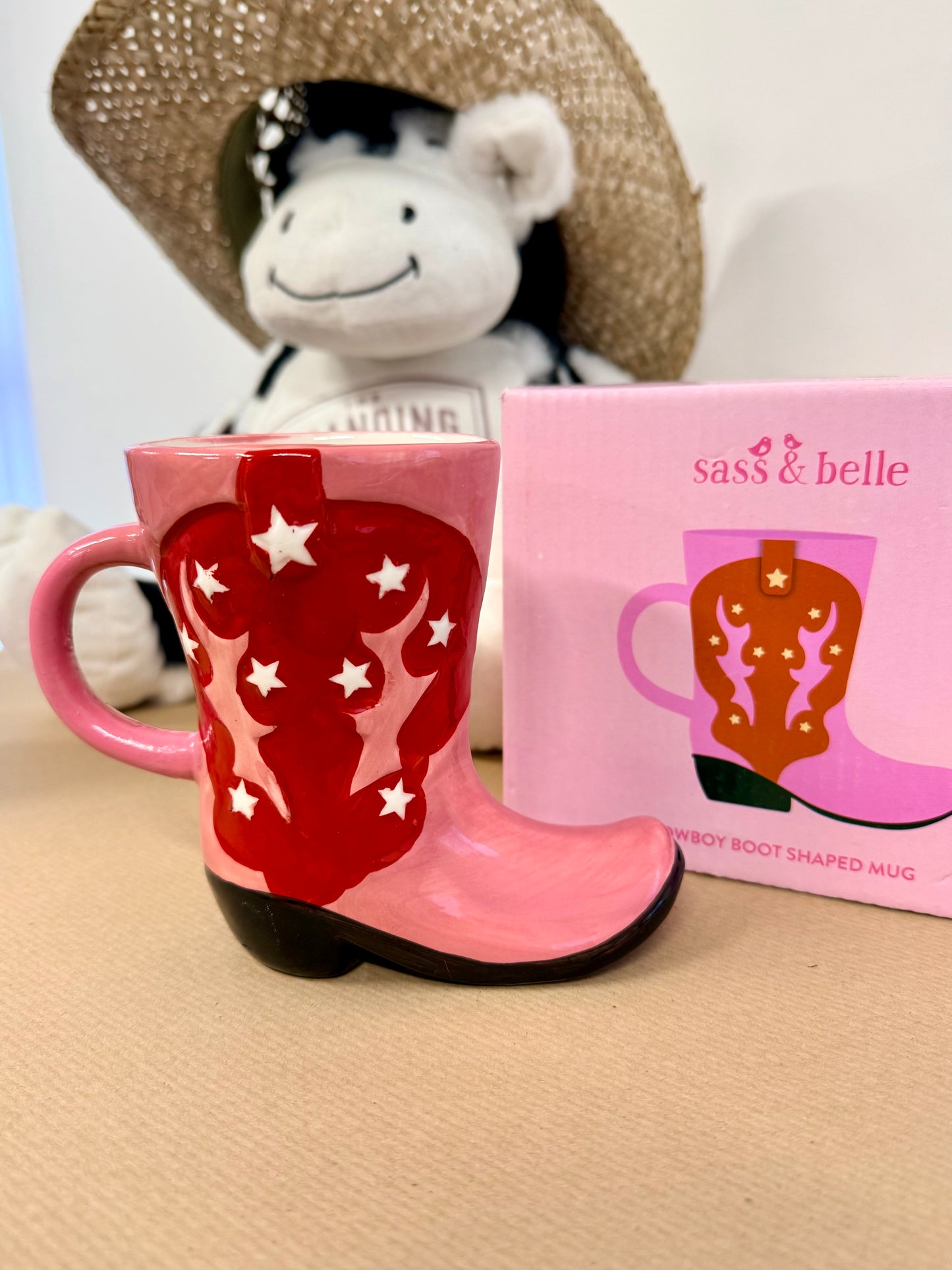 Cowboy Boot Shaped Mug