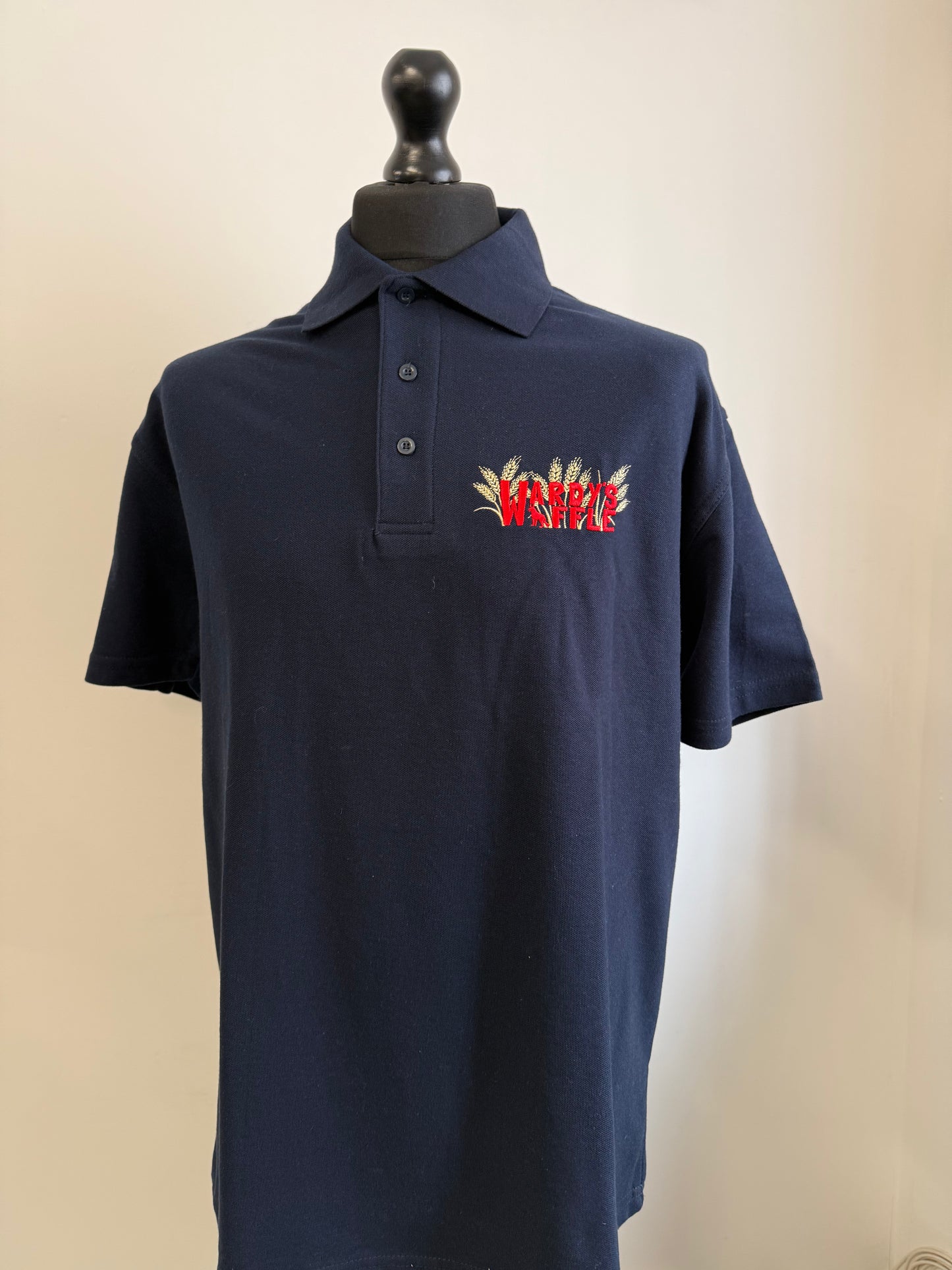 Wardy's Waffle Mens Polo