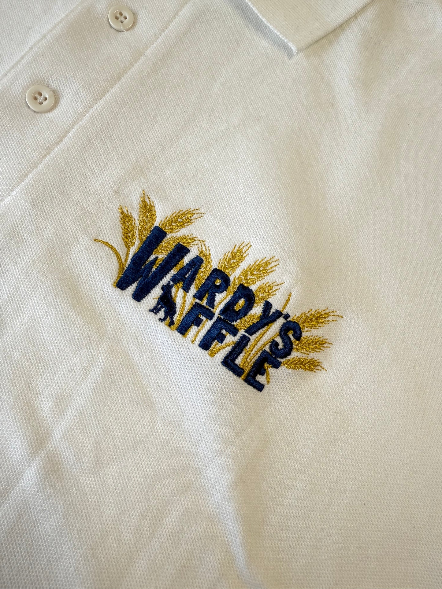 Wardy's Waffle Mens Polo