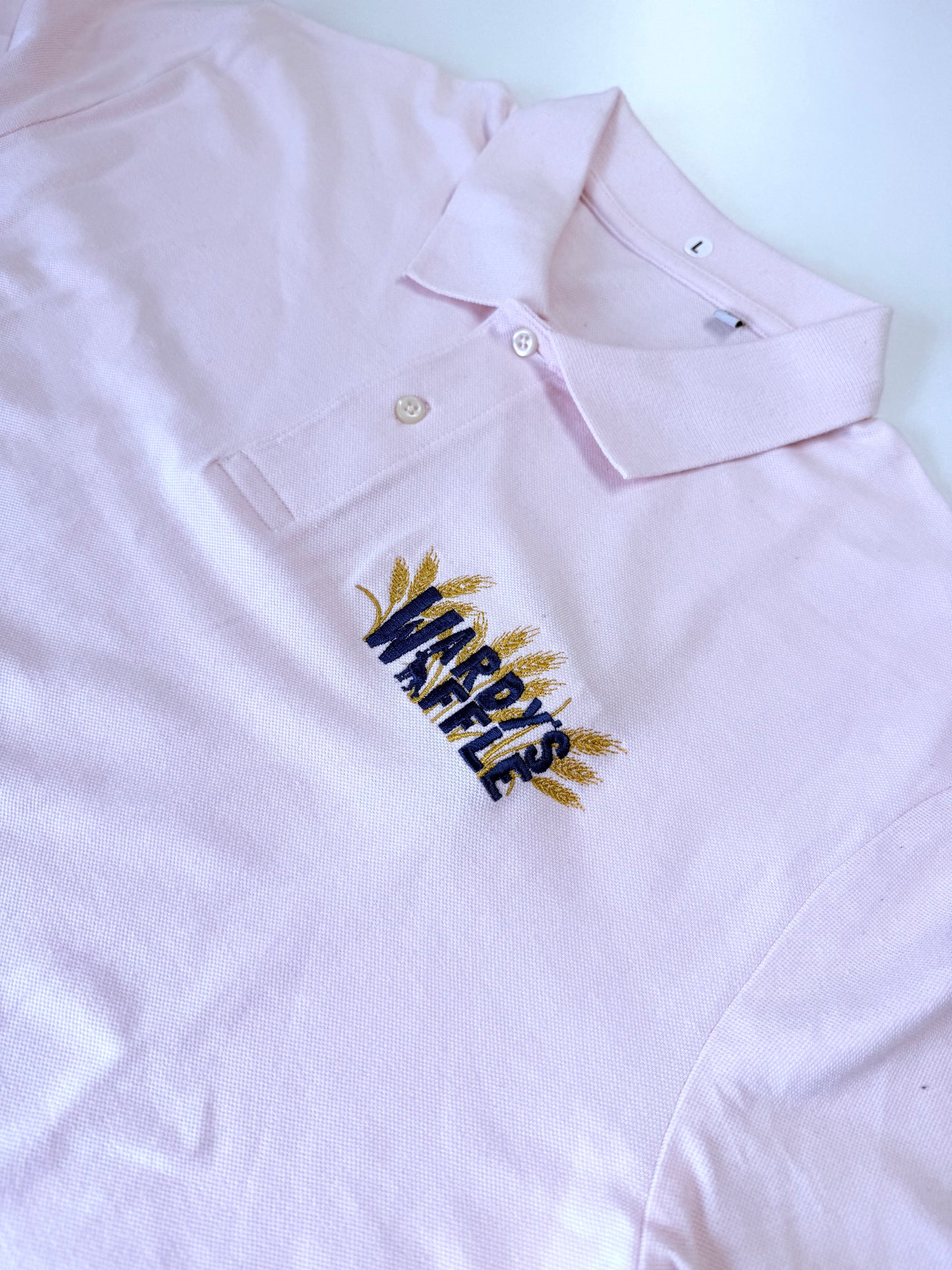 Wardy's Waffle Mens Polo