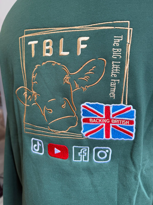 TBLF Zip Neck Sweatshirt