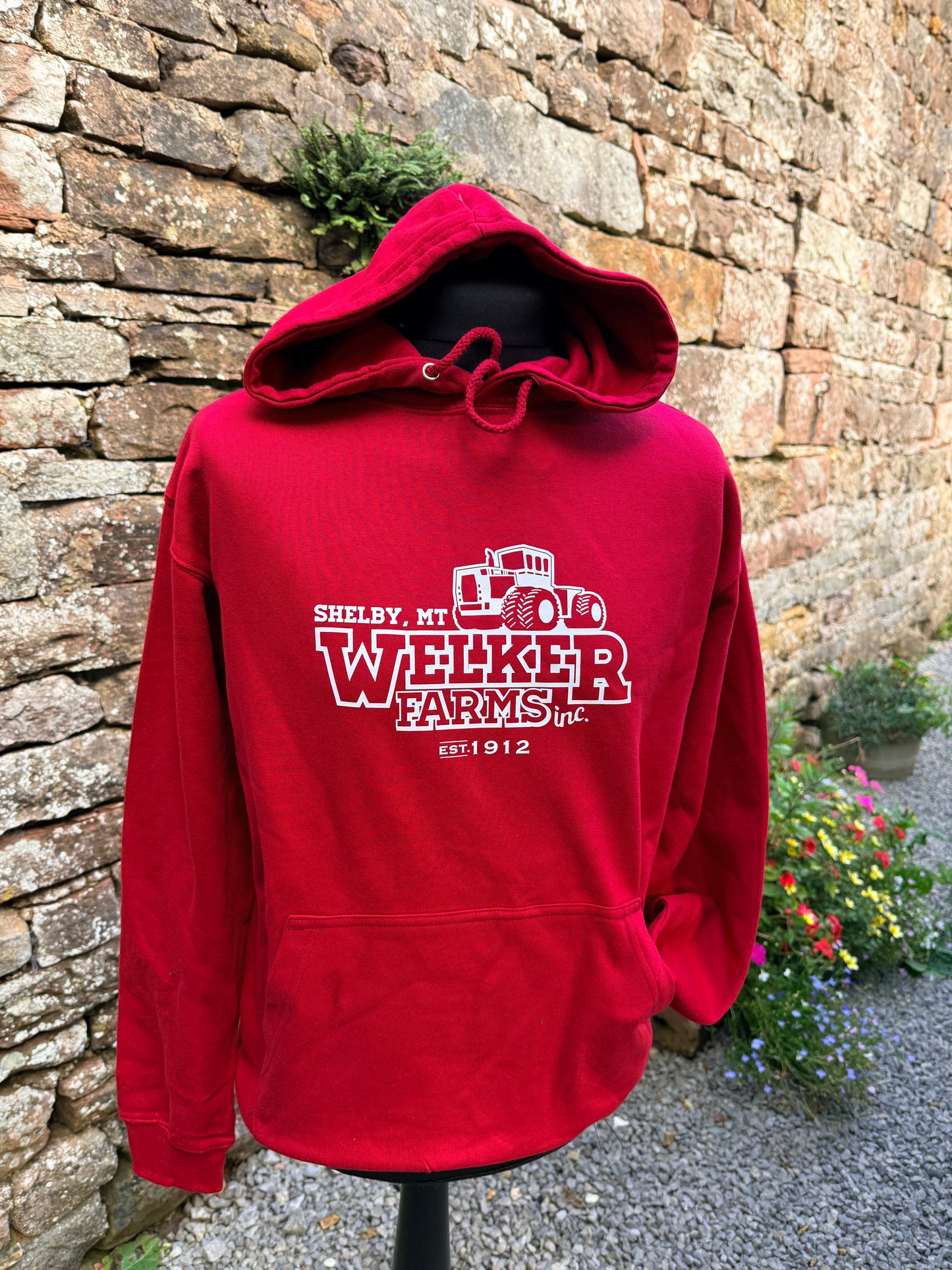 Welker Farms Children's Hoodie - Red
