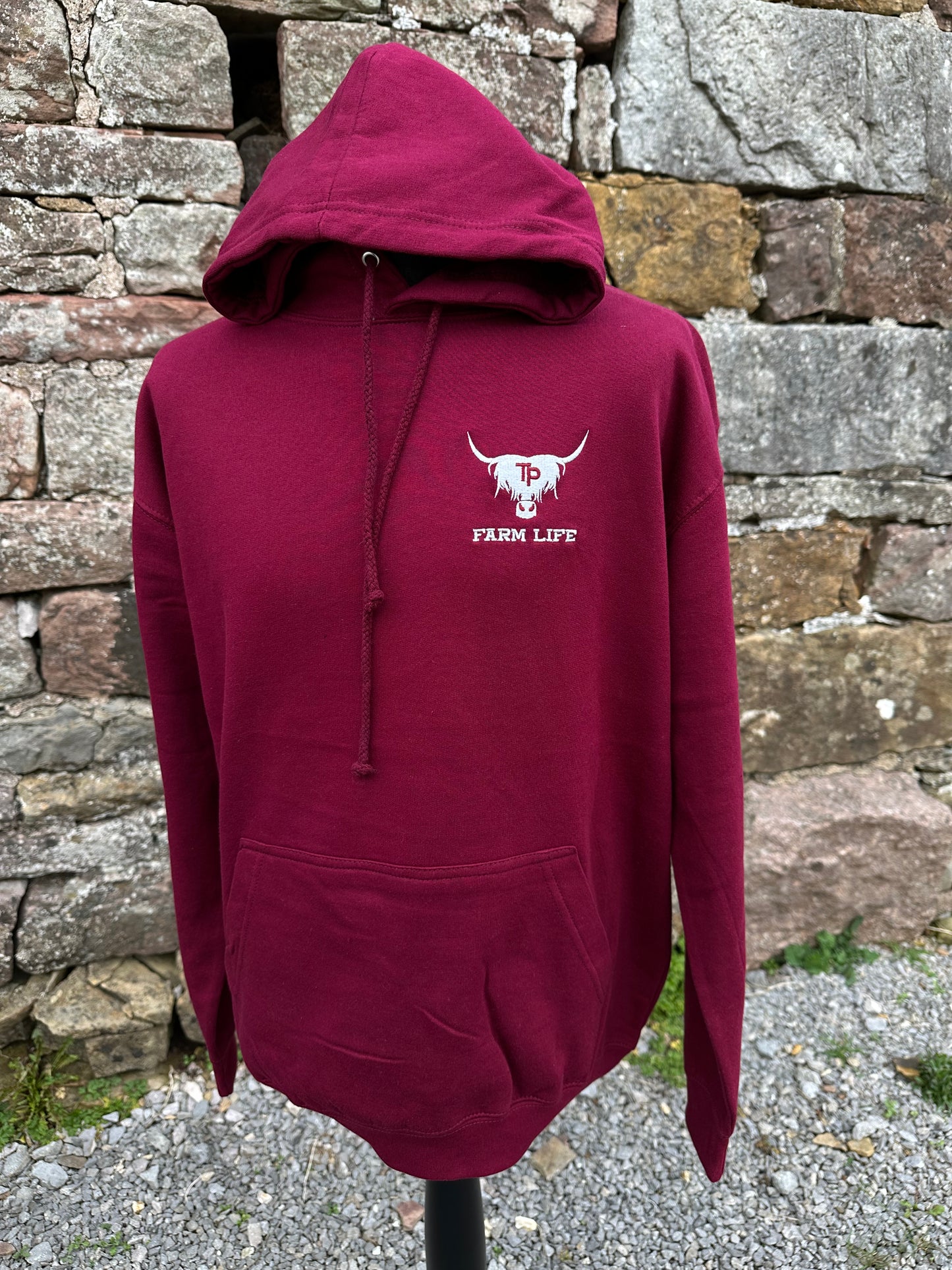 TP Hoodie - Burgundy