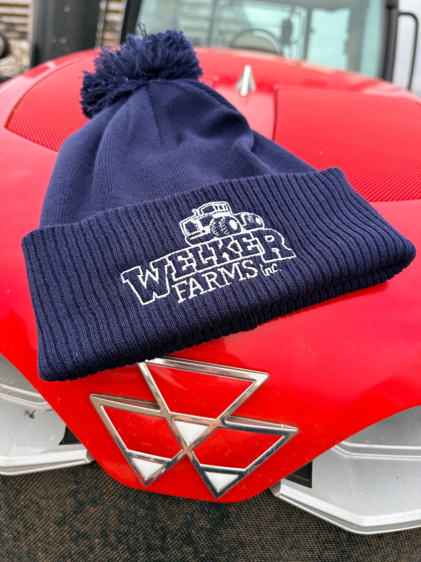 Welker Farms Bobble Hat