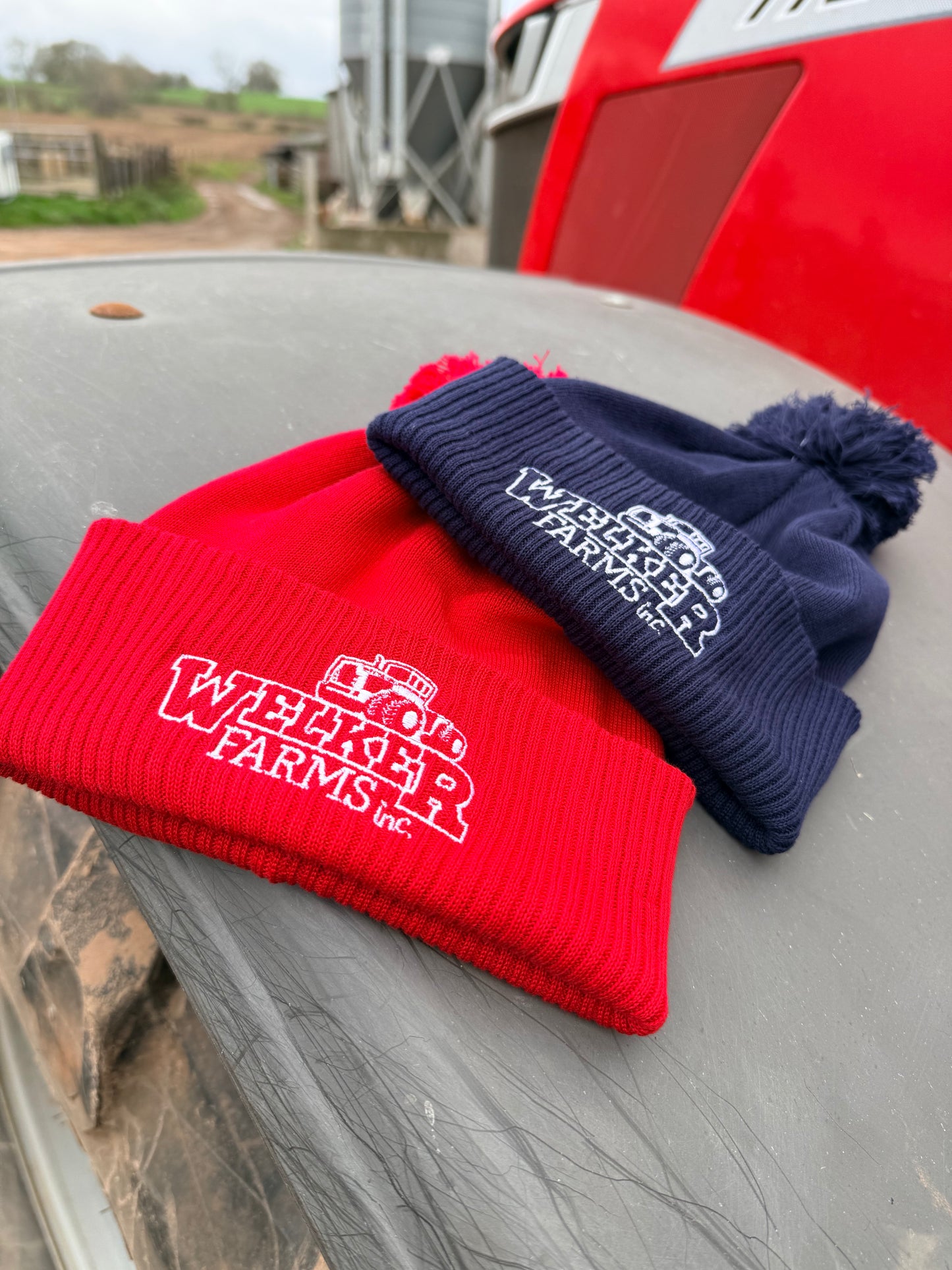 Welker Farms Bobble Hat