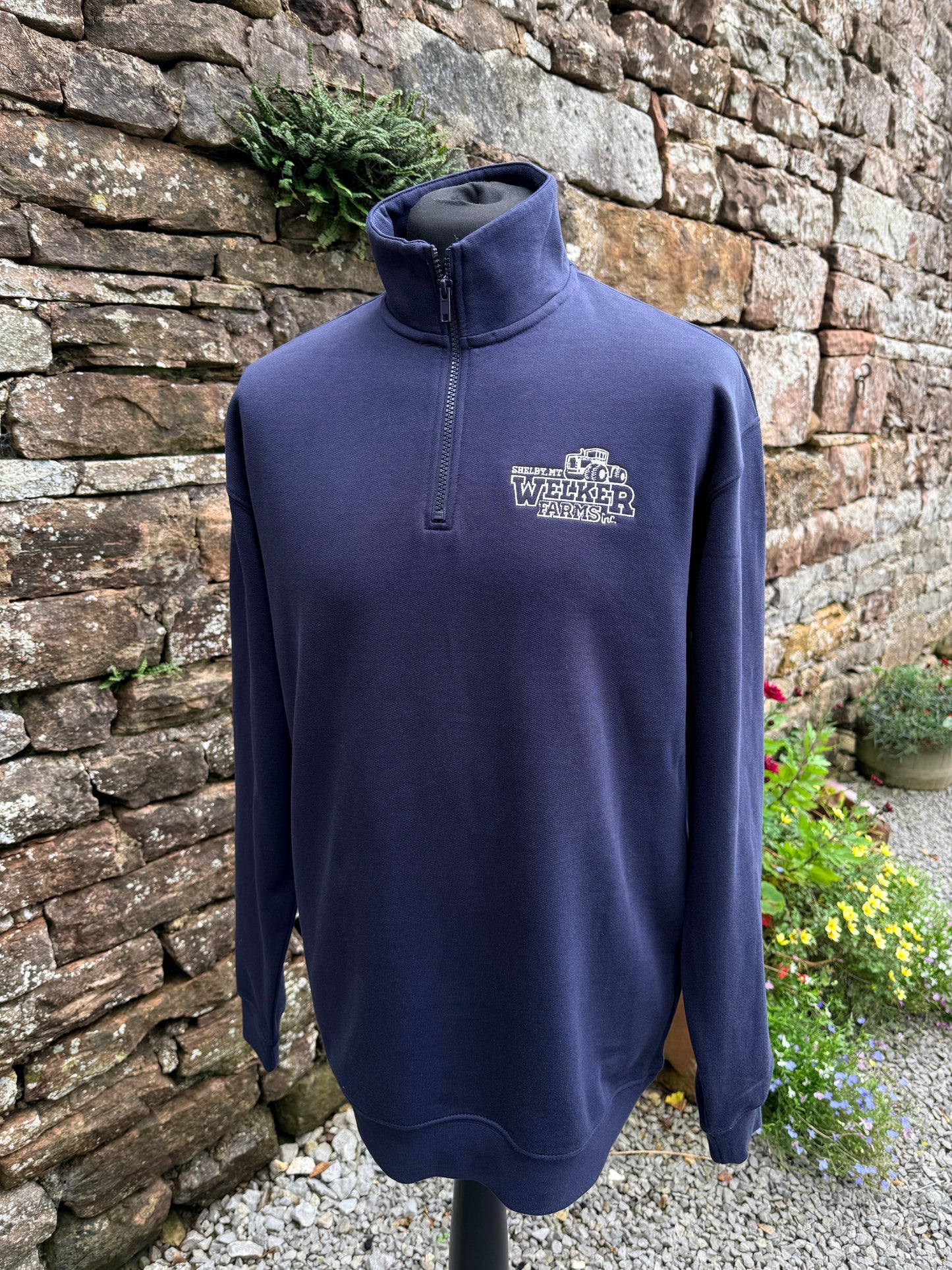 Welker Farms Zip Neck Sweatshirt