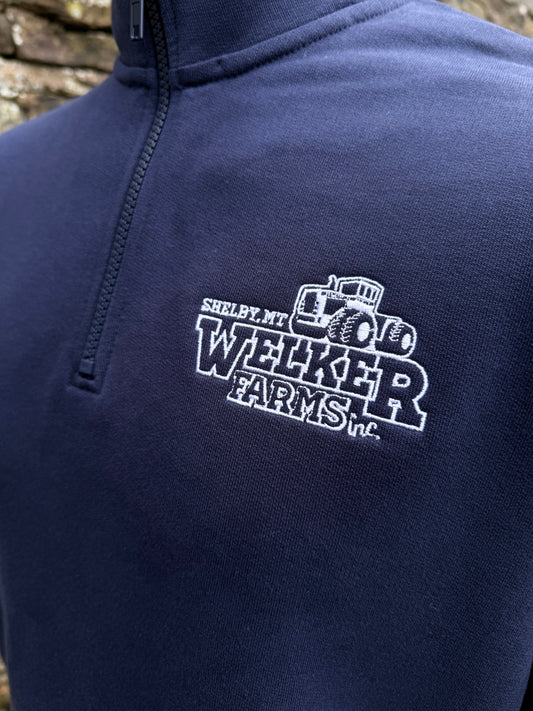 Welker Farms Zip Neck Sweatshirt