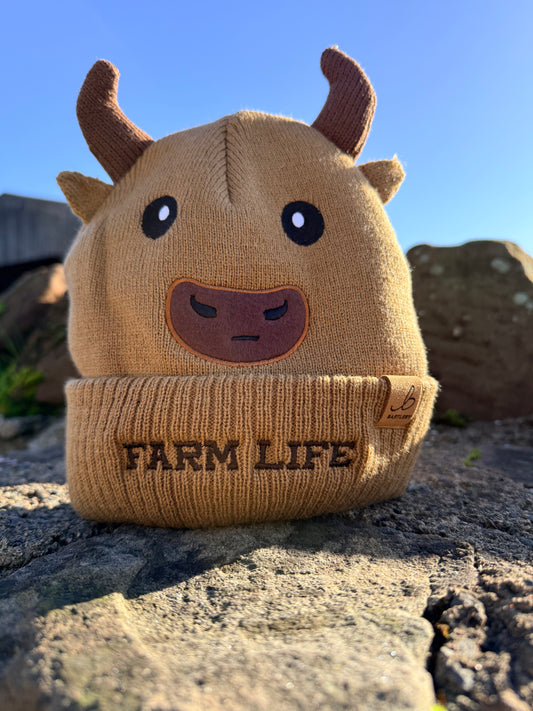 NEW Children's Cow Beanie