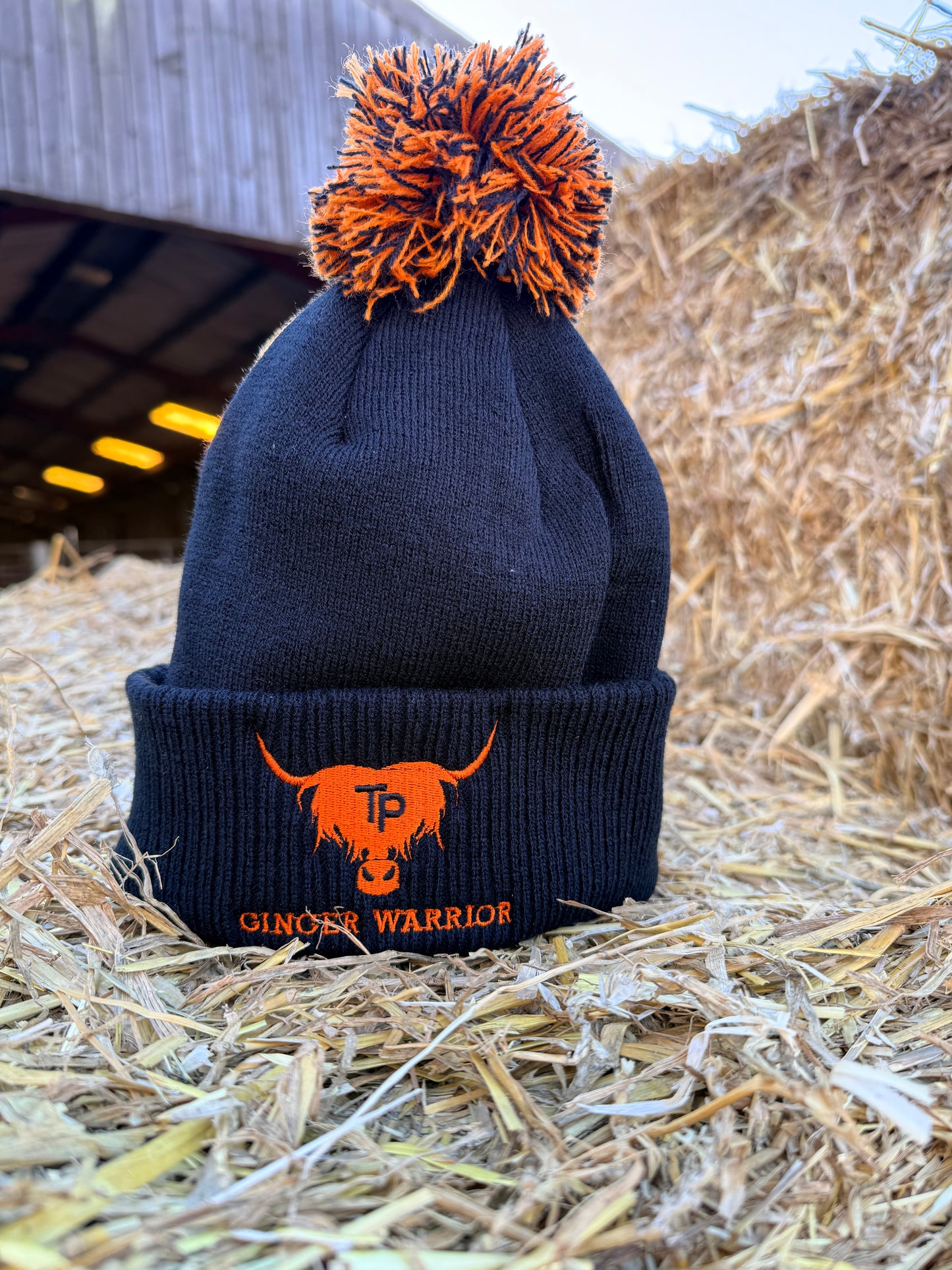 NEW Ginger Warrior Bobble Hat