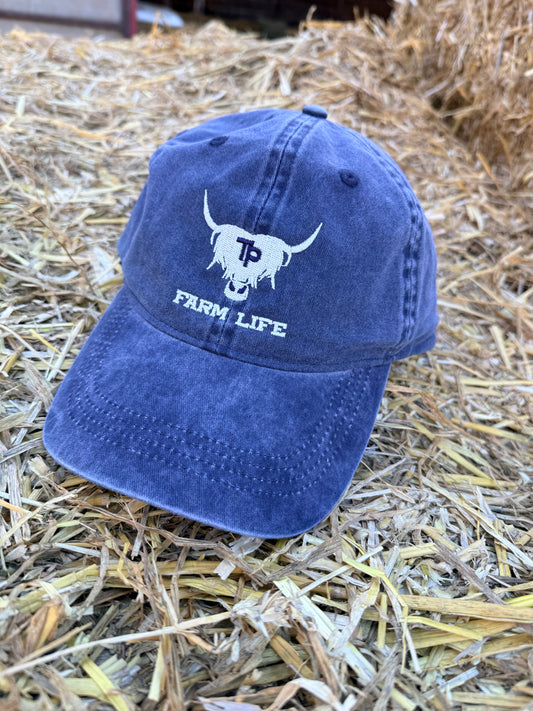 TP Fabric Cap - washed navy