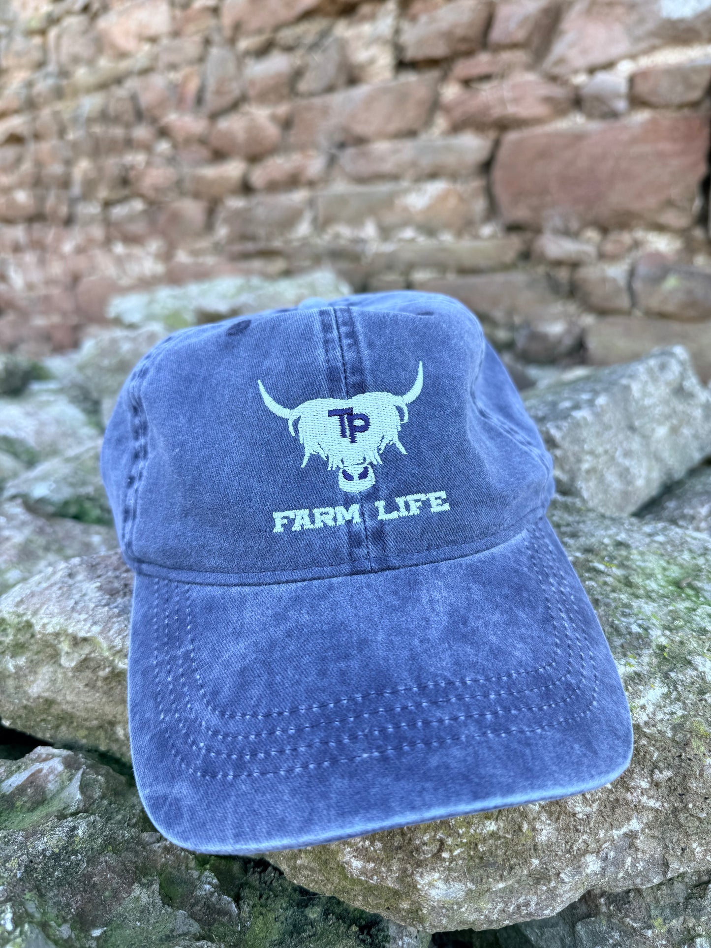 TP Fabric Cap - washed navy