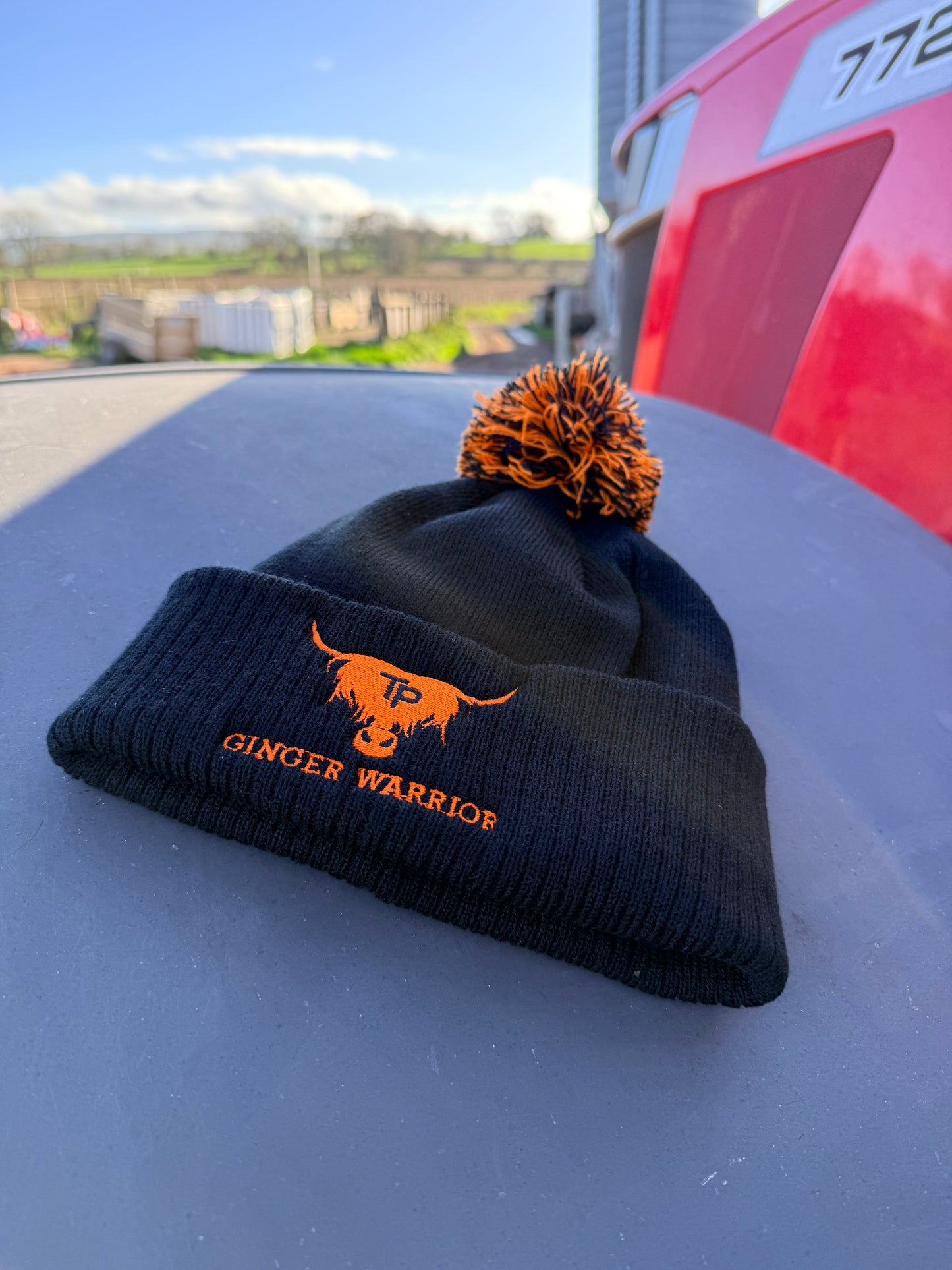 NEW Ginger Warrior Bobble Hat