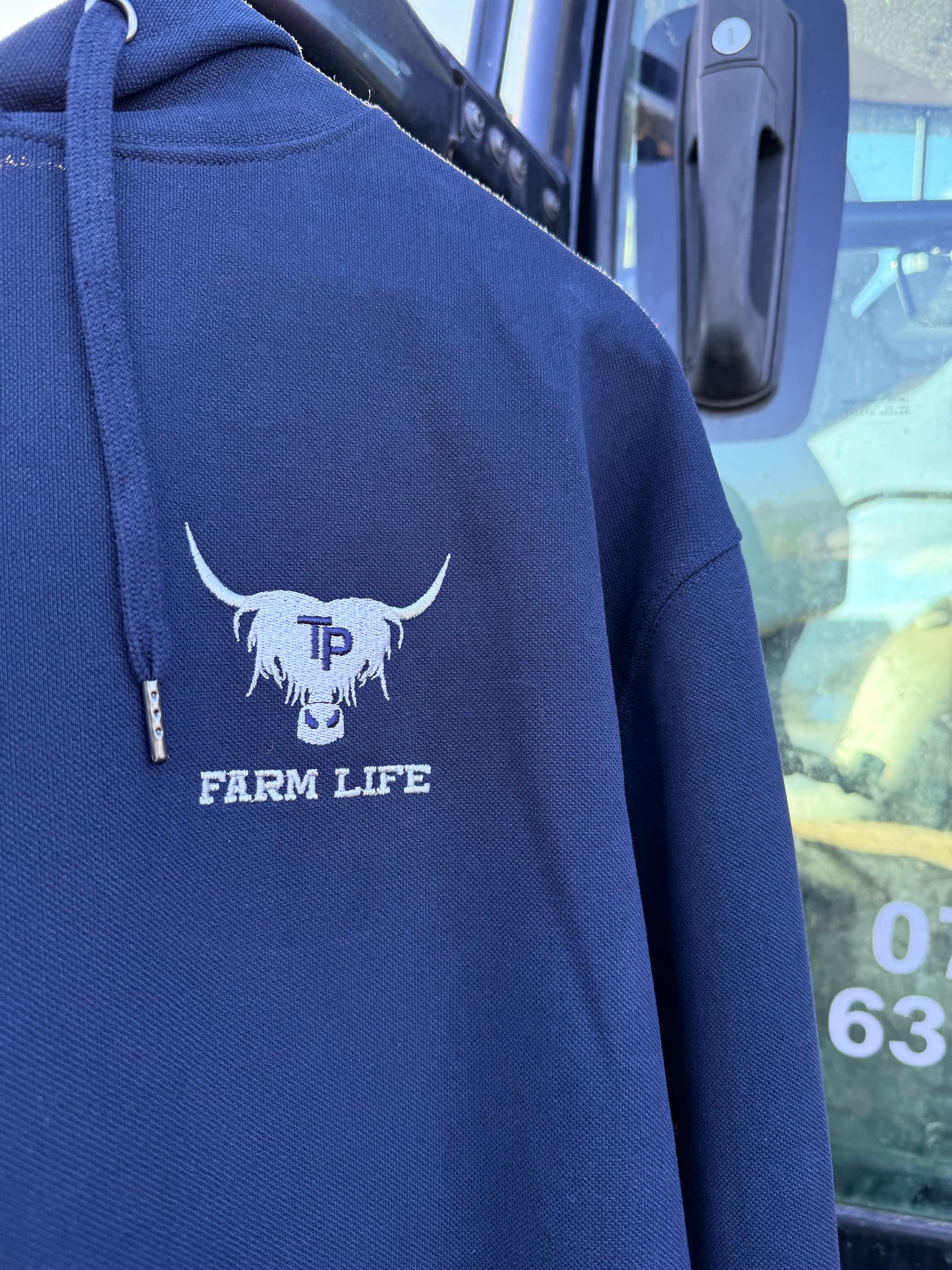 NEW TP Work Hoodie - navy