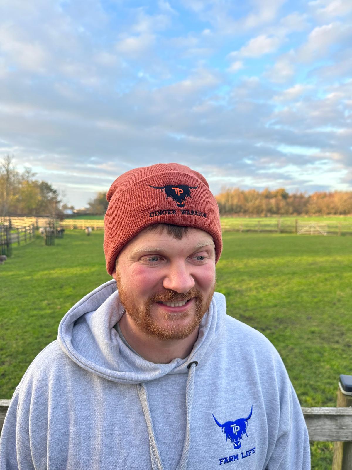 NEW Ginger Warrior Rust Beanie