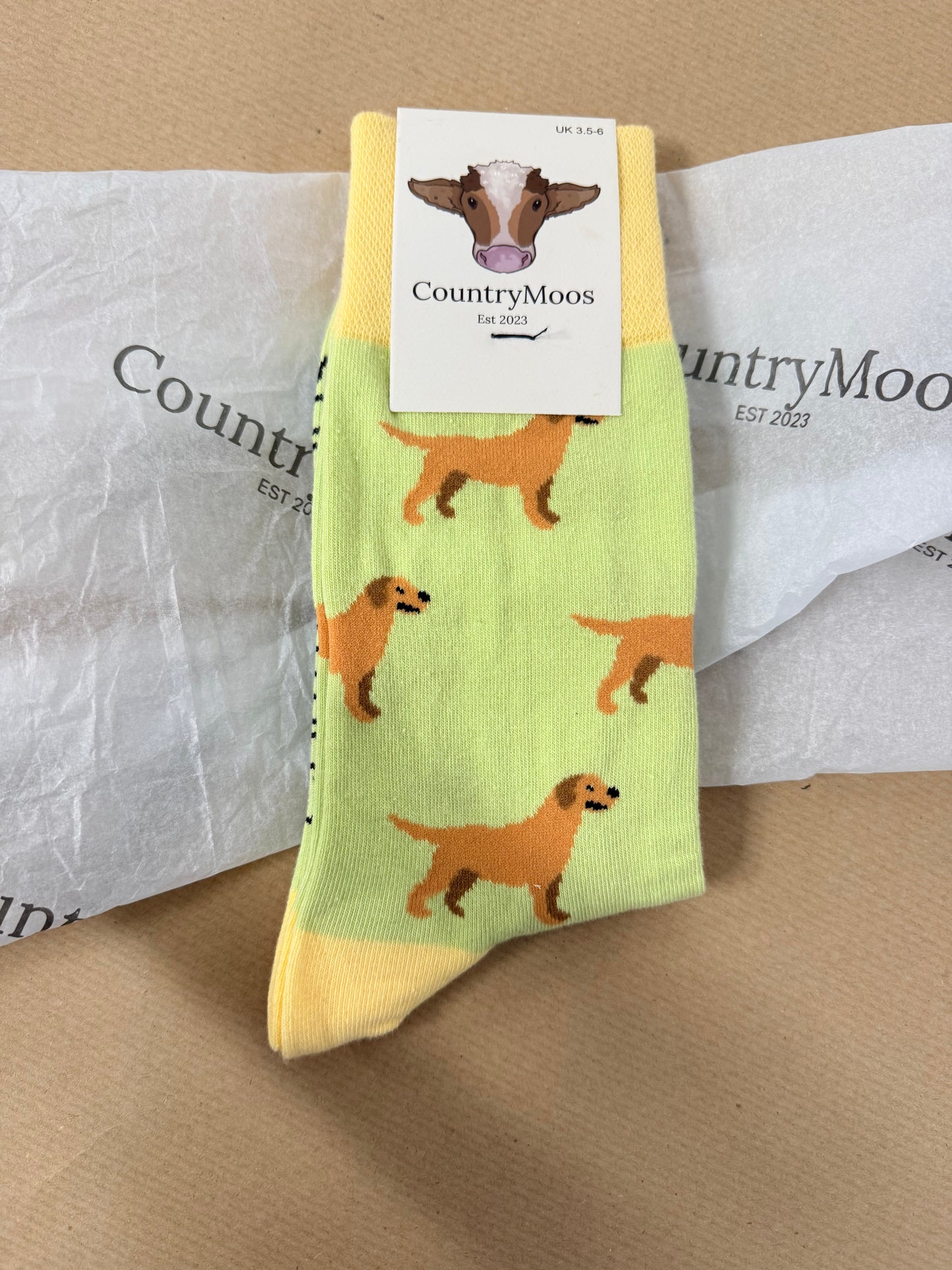 CountryMoos Socks - Size 3.5-6