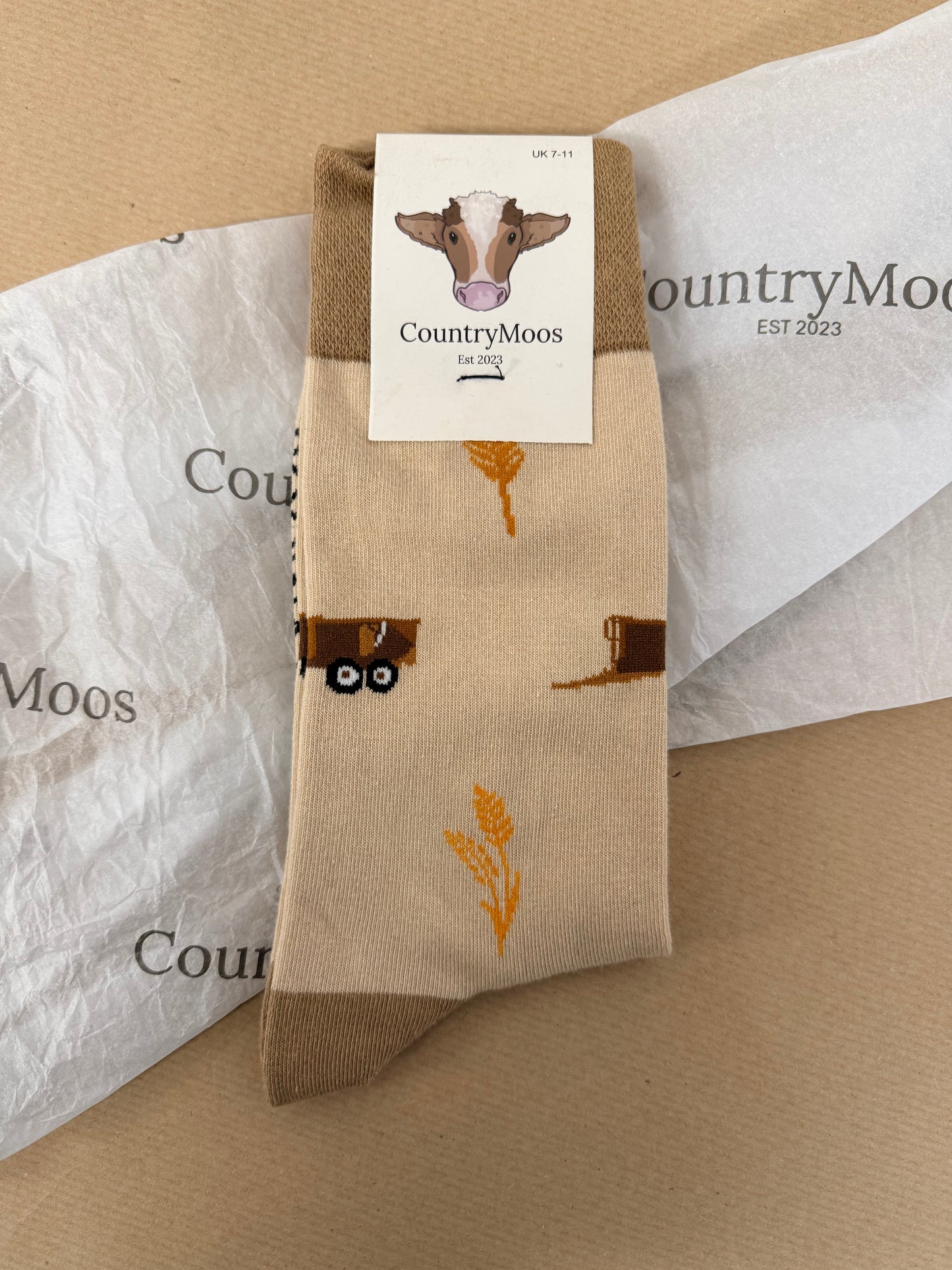 CountryMoos Socks - Size 7-11