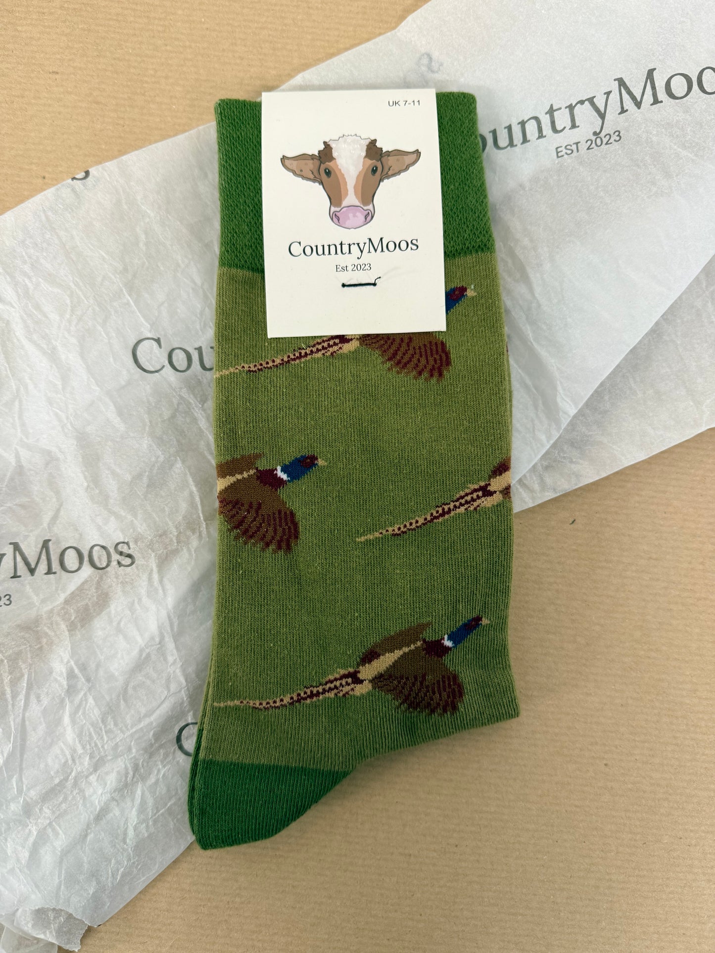 CountryMoos Socks - Size 7-11