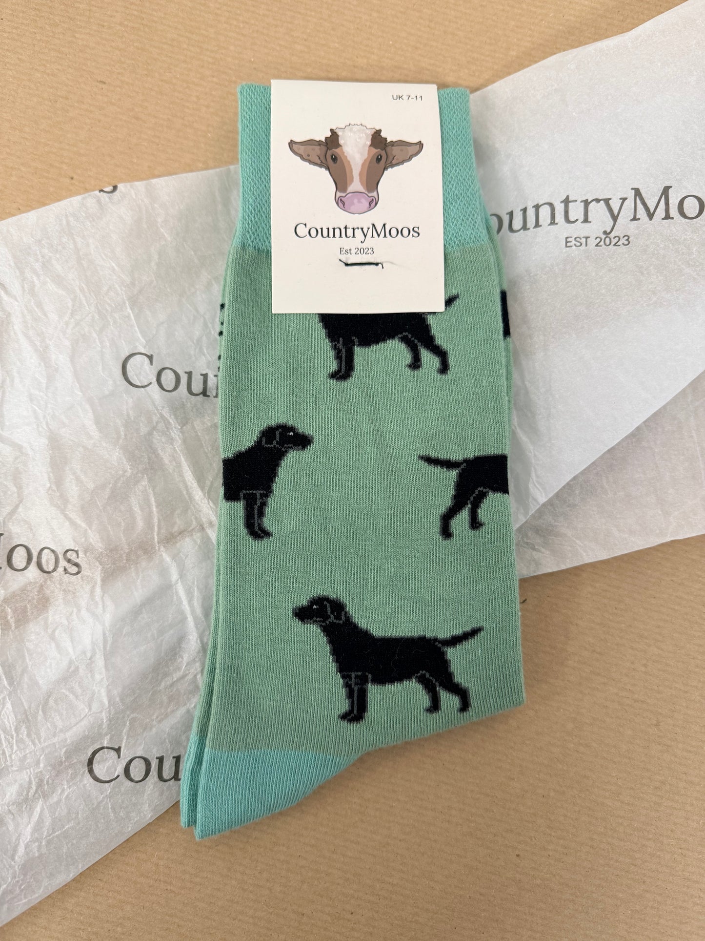 CountryMoos Socks - Size 7-11