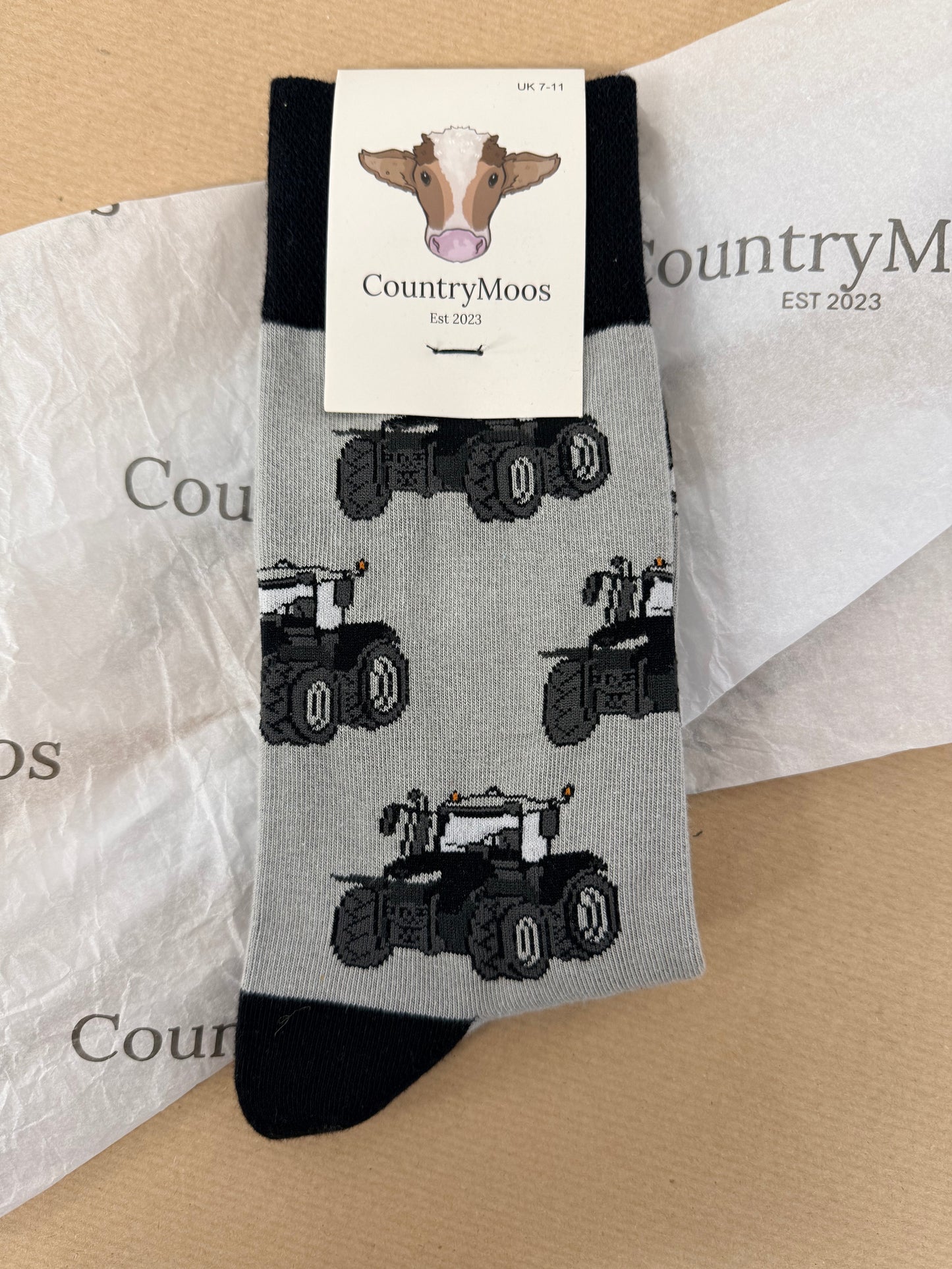CountryMoos Socks - Size 7-11