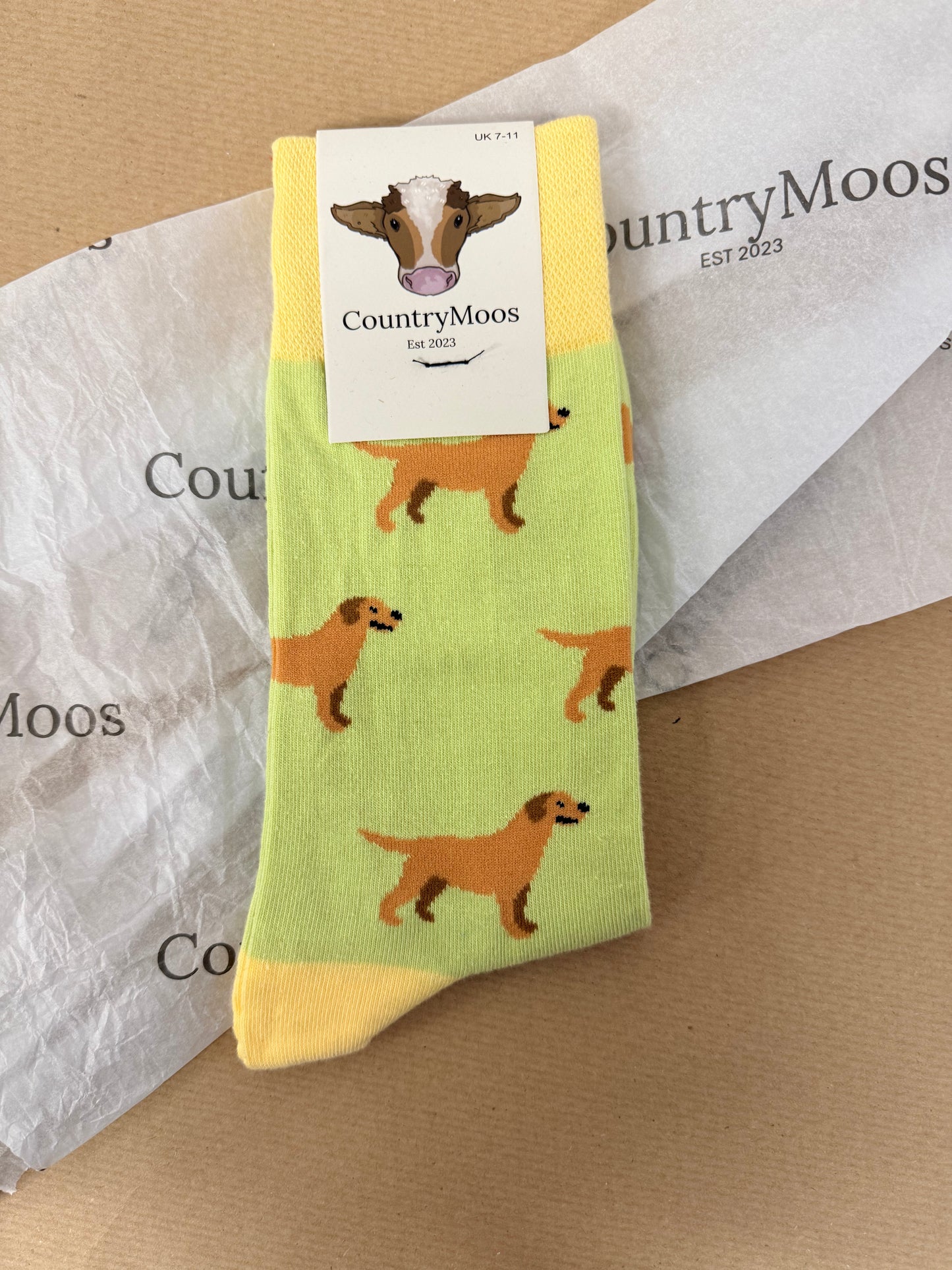 CountryMoos Socks - Size 7-11