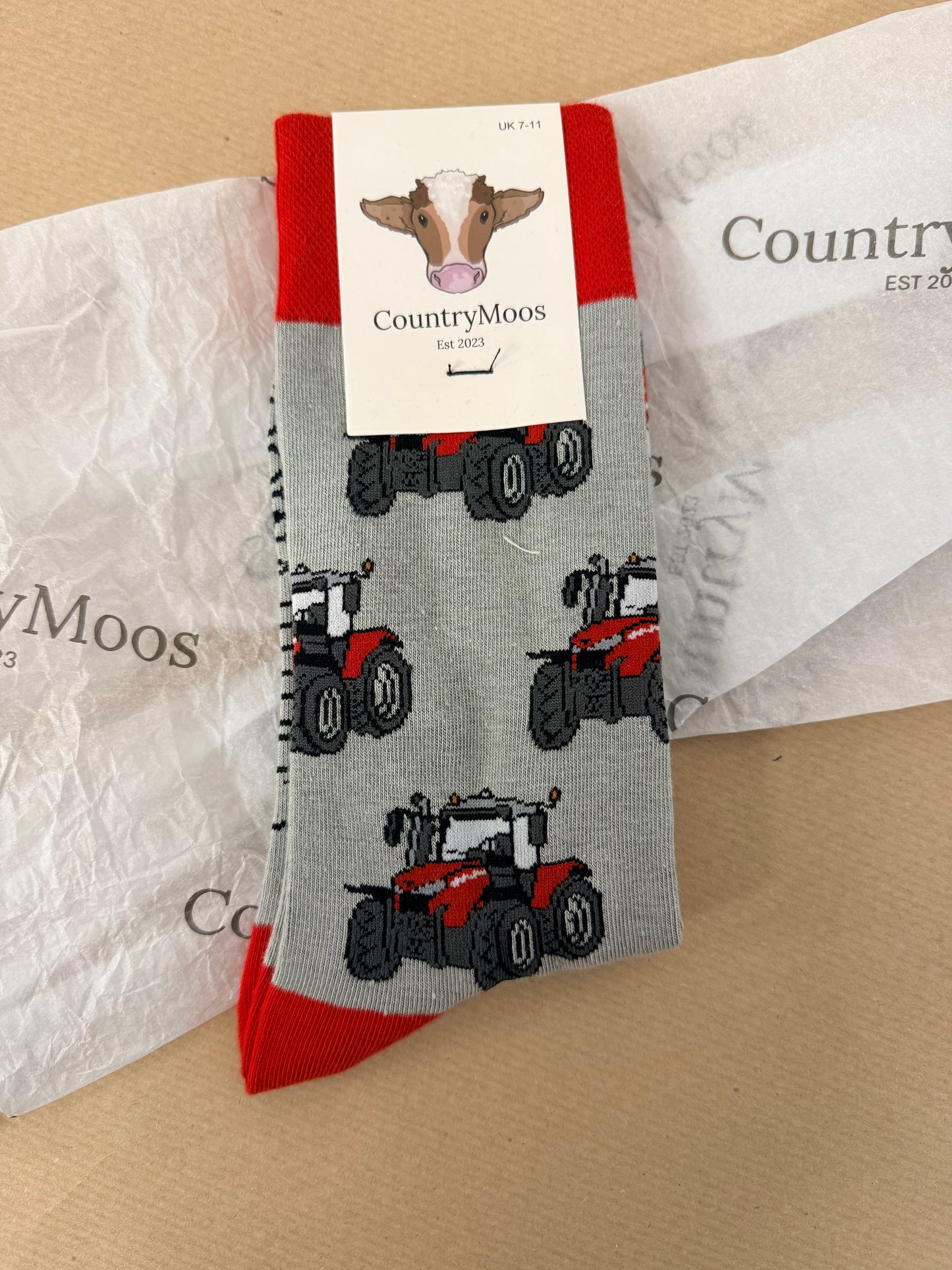 CountryMoos Socks - Size 3.5-6