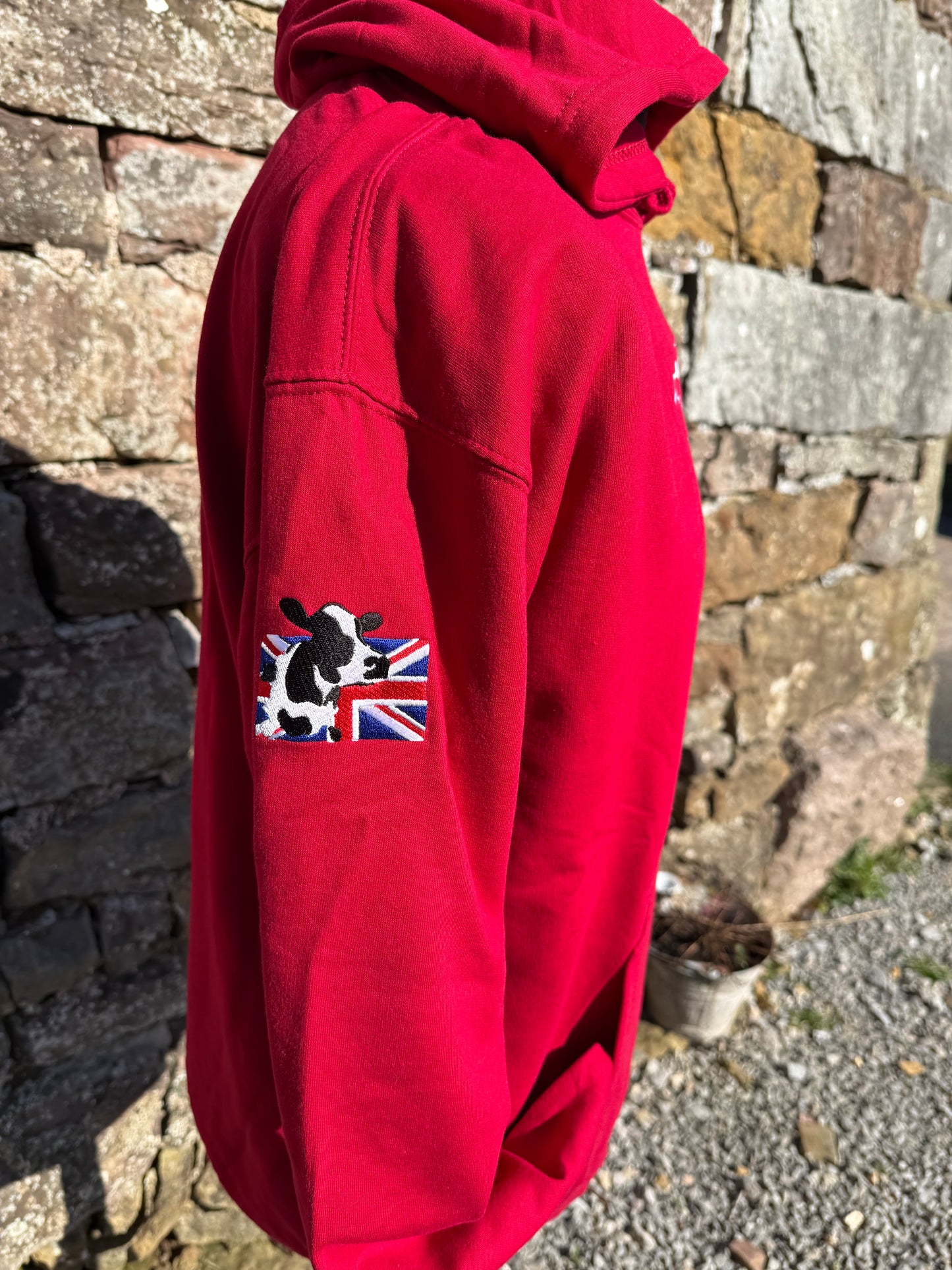 The DrinkAll Dairy - The ORIGINAL HOODIE - Outback Red