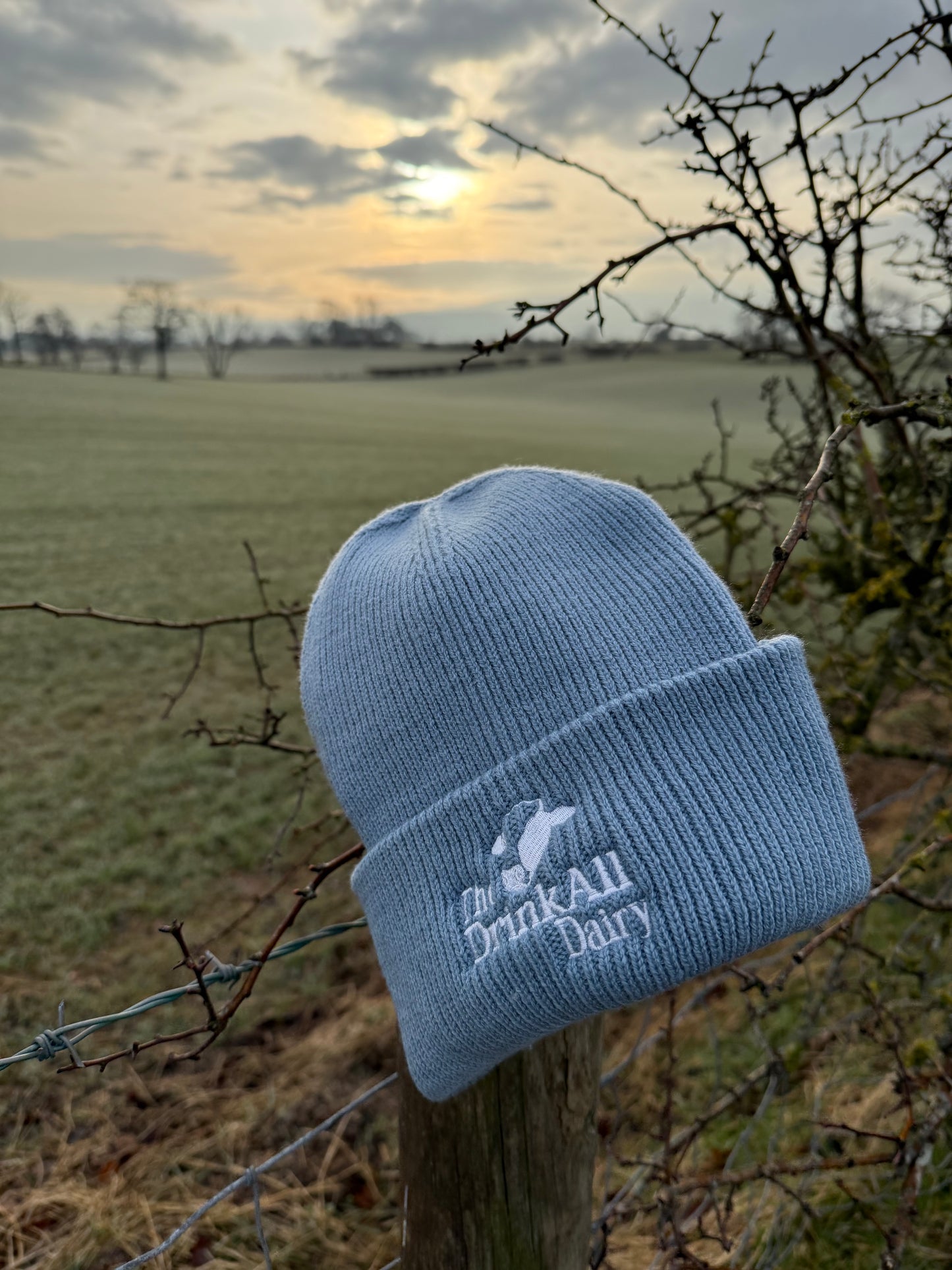 The DrinkAll Dairy - The GRAFTER BEANIE - blue