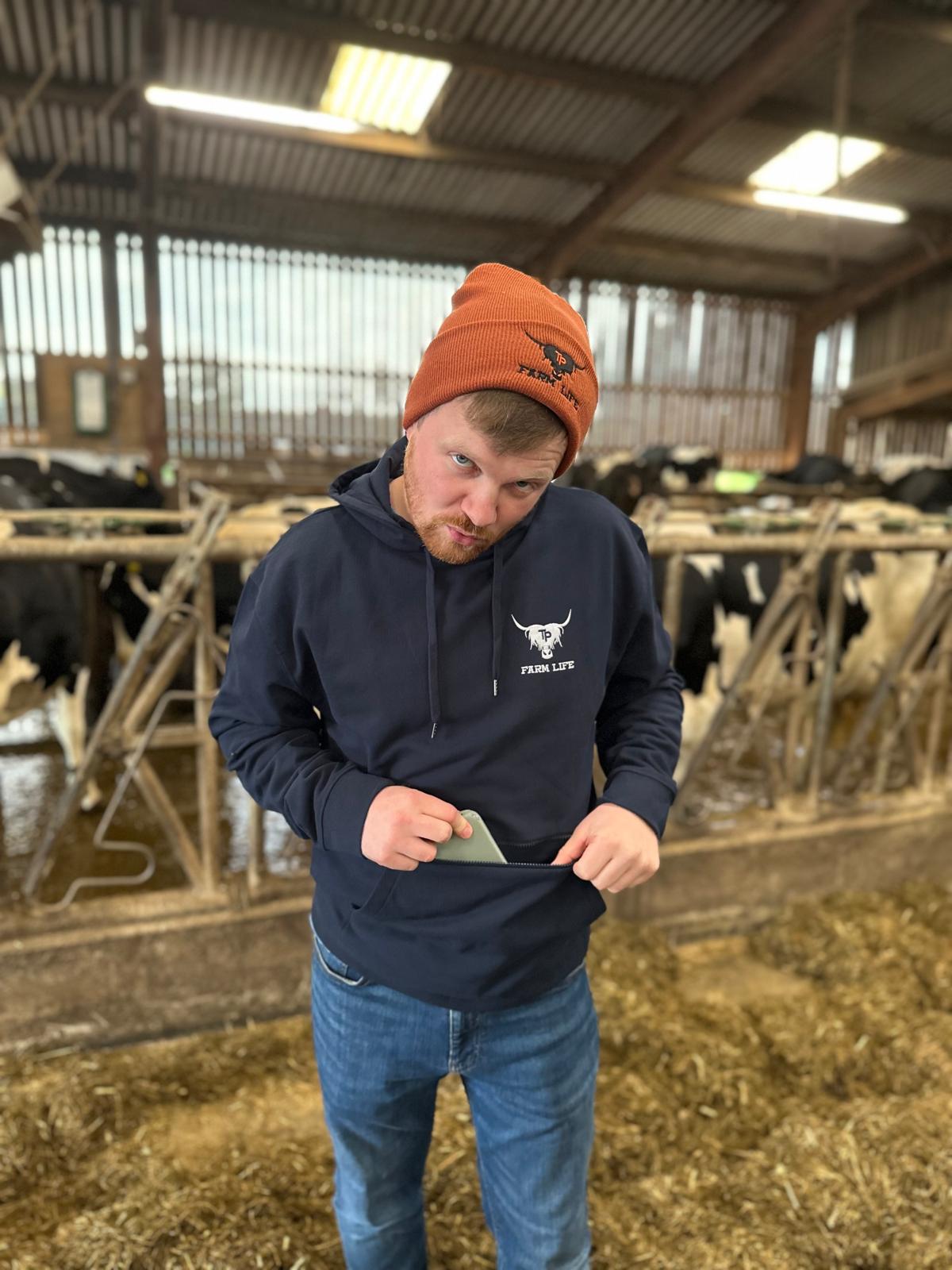 NEW TP Work Hoodie - navy